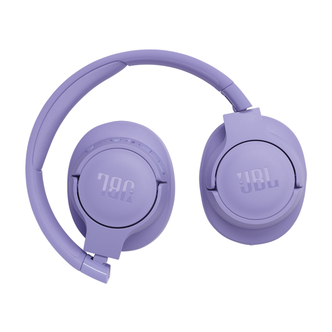 JBL Tune 770NC - Purple - Adaptive Noise Cancelling Wireless Over-Ear Headphones - Detailshot 1 image number null